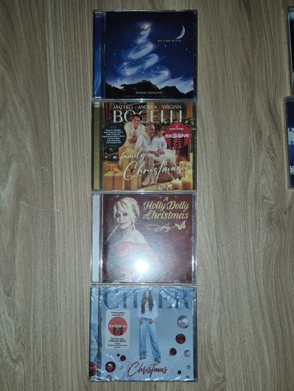 Christmas CD Lot - Holiday Music Collection (Manheim,  Bocelli, Dolly, Cher)